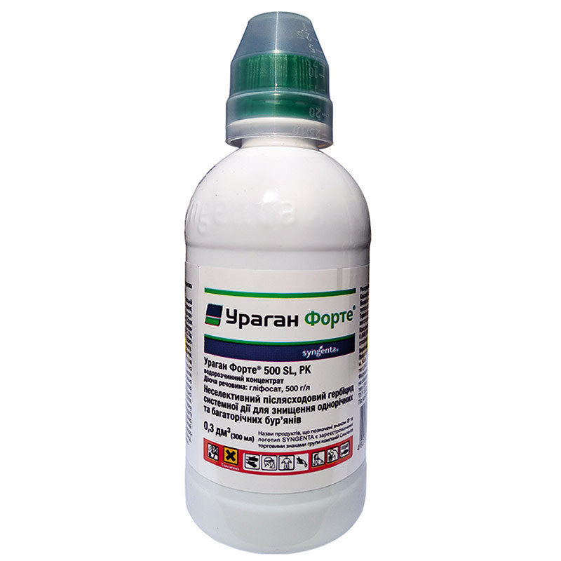 Купить Гербицид "Ураган Форте" для уничтожения сорняков, 300 мл, от ...