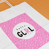 Дитячі подарункові пакети 150*90*240 маленькі Подарункові пакети для дівчаток Крафт Пакети на день народження, фото 9