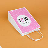 Дитячі подарункові пакети 150*90*240 маленькі Подарункові пакети для дівчаток Крафт Пакети на день народження, фото 6