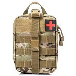 Сумка для аптечки тактична A87 камуфляж