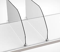 DIV200 Пластиковий роздільник висотою 200 мм, довжиною 585 мм