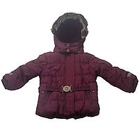 Куртка детская Lupilu L-11, 100% полиэстер, вишневый (L-11) - 110