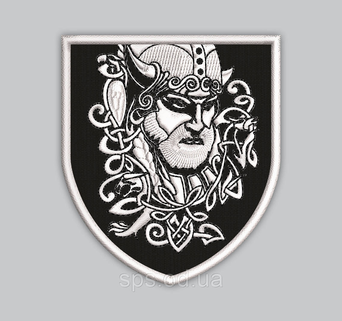 Шеврон Вікінг "Viking" 8*7 см, фото 1