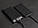 Зовнішній акумулятор Puridea X01 10000 mAh Leather Black (PowerBank), фото 10