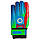 Воротарські рукавички World Sport Latex Foam ELITE, червоно-зелені, р.9, фото 2