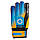 Воротарські рукавички World Sport Latex Foam ELITE, помаранчево-блакитний, р. 9, фото 3