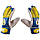 Воротарські рукавички REALMADRID, синьо-жовті, р.9, фото 3