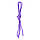 Скакалка гімнастична фіолетова 3 м World Sport, фото 2