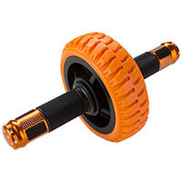 Ролик для пресса 150 мм, 1 колесо оранжевый World Sport