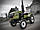 Трактор із пробігом Мінітрактор мототрактор ЗУБР Т-18 із фрезою, ТРИТОЧКОЮ та безкоштовна доставка, фото 6