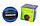 М'яч медичний (медбол) твердий 4кг D=21см, Iron Master чорно-синій, фото 2