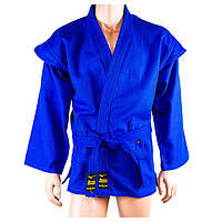 Самбовка синя Mizuno, куртка+шорти 550г, ріст 150см