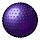 Фітбол World Sport масажний 65см фіолетовий KingLion, фото 2