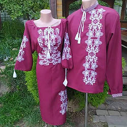 Вишите плаття та чоловіча сорочка "Оригінальні"