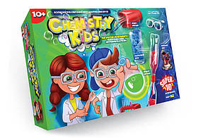 Ігровий набір для дослідів ДАНКО-ТОЙС для маленьких вчених CHEMISTRY KIDS (CHK-01-02U)