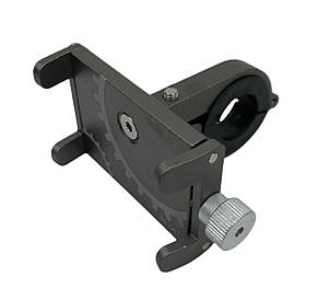 Кріплення велосипедне на телефон алюмінієве сіре