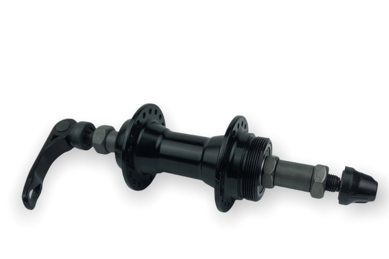 Втулка SHUNFENG задня AL 36H Vbr тріскачка SF-A221R чорний з ексцентриком пром підшипник., фото 1