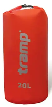 Гермомішок червоний Tramp Nylon PVC 20 (20L, 23,5 х 66) (TRA-102-red)
