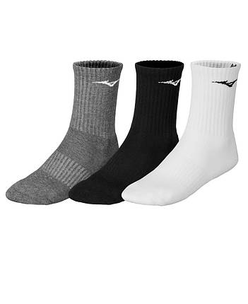 Набір шкарпеток для спорту Mizuno Training 3P Socks 32GX2505-99 (Розмір XL EU 44-46), фото 1