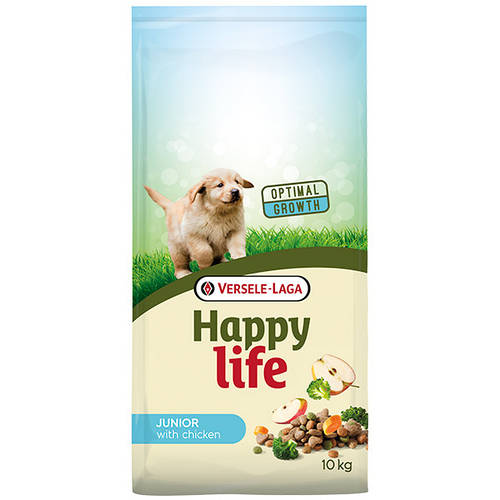 Купить Happy Life Junior with Chicken ХЕППИ ЛАЙФ ДЖУНИОР сухой премиум ...