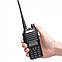 Комплект 2 шт Рація портативна Baofeng UV-82 UP 5 Вт батарея 2800 мА·год Black, фото 9