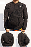 Сумка-рюкзак тактична через плече чоловіча слінг, однолямковий міні-рюкзак, нагрудний Чорний 6л, фото 2