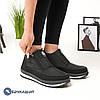 Чорні короткі угги низькі дути жіночі немокані 36, фото 6