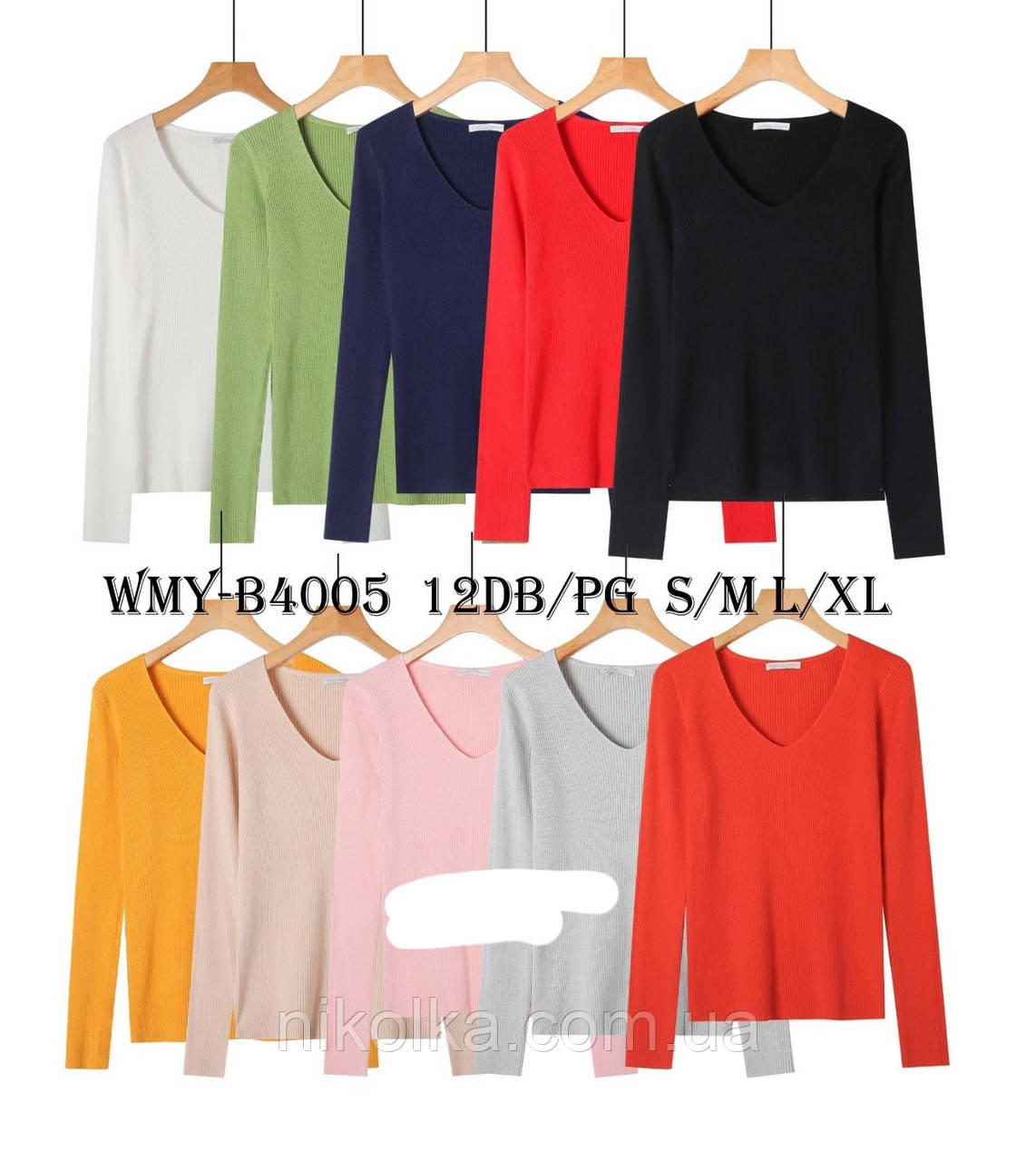 Кофта жіноча оптом, Glo-story, S-XL рр., арт. WMY-B4005