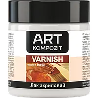 Лак акриловый шелковисто-матовый, 0,15 л "ART Kompozit"