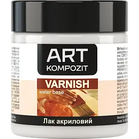 Лак акриловий шовковисто-матовий, 0,15 л "ART Kompozit"