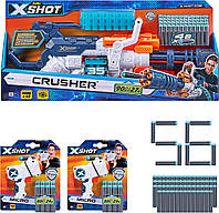 Набор скоростных бластеров Zuru X-Shot Excel Crusher and 2 Micro Dart Foam Dart Blaster (36464)