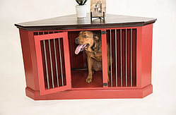 Вольєр для собаки (кутовий)