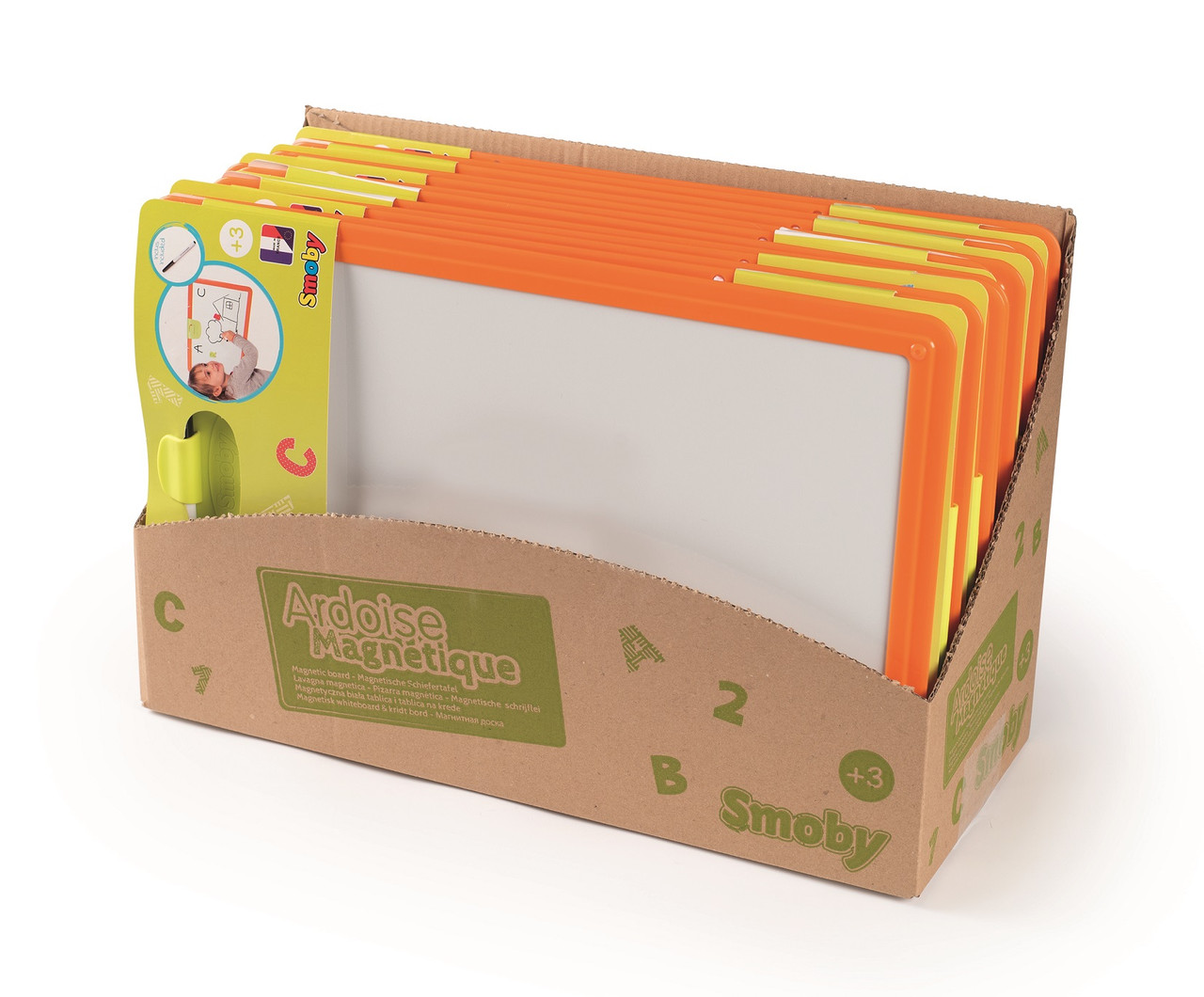 Дошка для малювання Smoby Toys двостороння з маркером (410710)