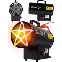 Газовий нагрівач LPG, нагнітач MALTEC 25kW + шланг + редуктор