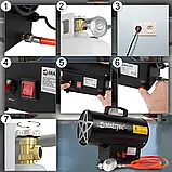 Газовий нагрівач LPG, нагнітач MALTEC 25kW + шланг + редуктор, фото 6