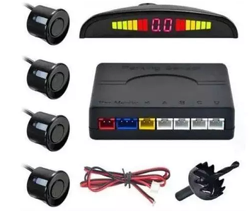 Паркувальна система Assistant Parking Sensor на 4 датчики | Парктронік з LED дисплеєм