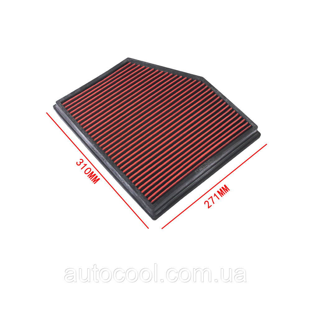 Фільтр нульового опору в штатне місце для BMW E60 520 540 E61 545 550 E63 E64 645 650 OEM 13717521023, фото 1