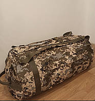 Баул сумка рюкзак пиксель военный 100л