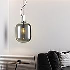 Підвісний сучасний світильник 5660/1 (254*295) BK+SM, фото 2