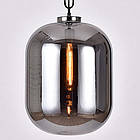 Підвісний сучасний світильник 5660/1 (254*295) BK+SM, фото 3