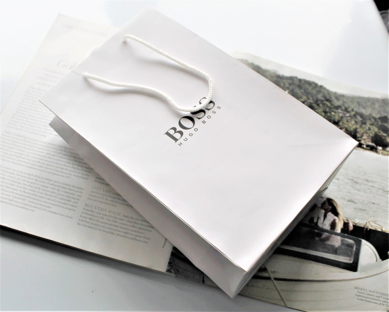 Фірмовий пакет у стилі Hugo Boss, фото 1