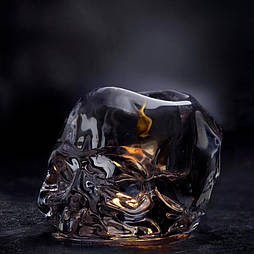 Свічник кришталевий Memento Mori 7,5см Nude Glass