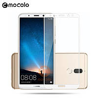 Защитное стекло Mocolo Full сover для Huawei Mate 10 Lite White