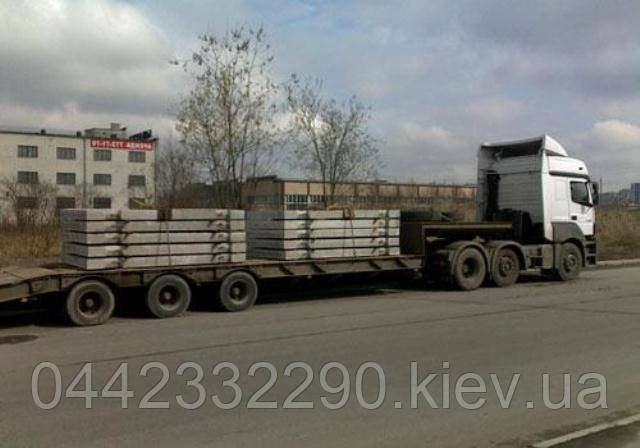 Перевезення шатрових плит, балок