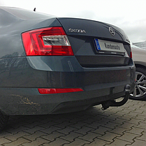 Швидкоз'ємний фаркоп на Skoda Octavia A7 2012-2020 на ключах (Шкода Октавія А7), фото 3