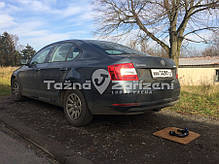 Швидкоз'ємний фаркоп на Skoda Octavia A7 2012-2020 на ключах (Шкода Октавія А7), фото 5