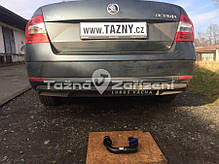 Швидкоз'ємний фаркоп на Skoda Octavia A7 2012-2020 на ключах (Шкода Октавія А7), фото 6