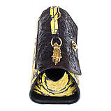 Сумка шкіряна Silver Taurus 7324 "Мішель" ручної роботи., фото 7