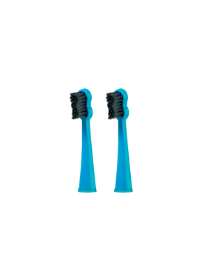 Насадки для звукової щітки Black Whitening, блакитні, 2 шт., фото 4