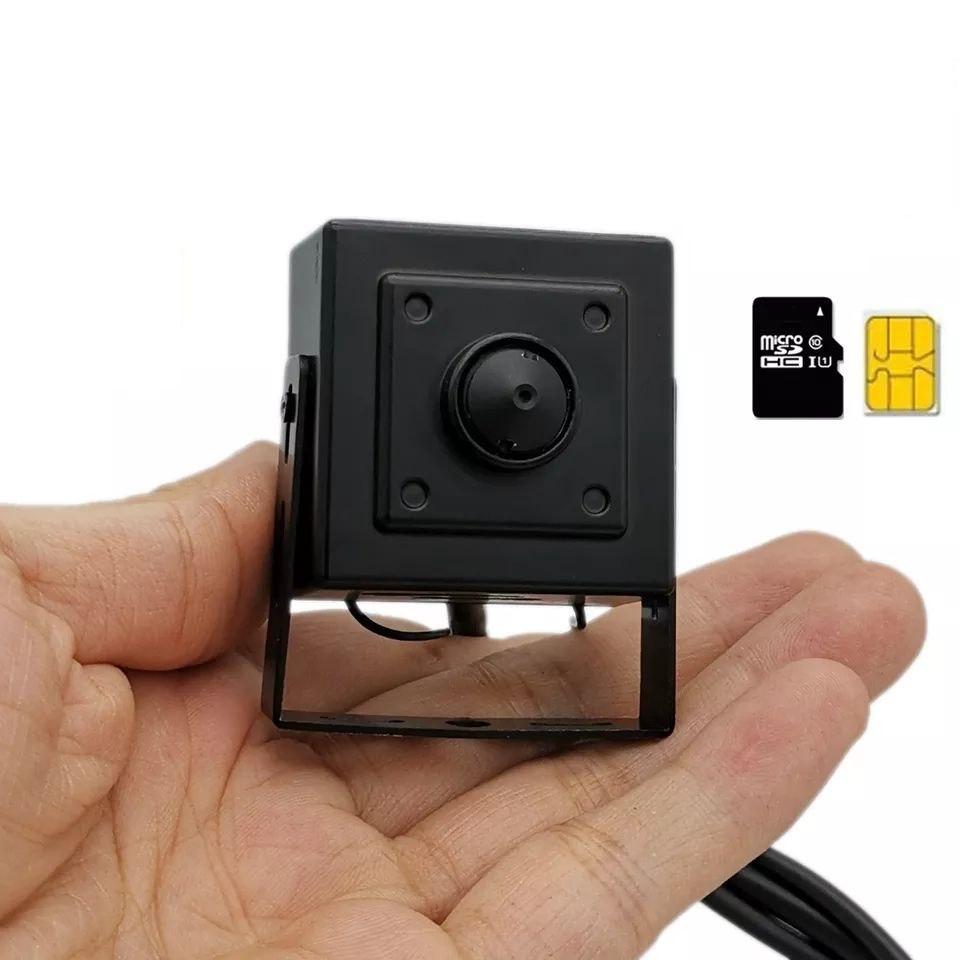 Охоронна металева 3G/4G мінікамера 5 Мп HQcam-5MP-BL-4G. CamHi
